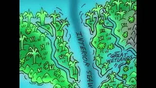 Planet earth in 70 million A.D. North American Mega-Delta