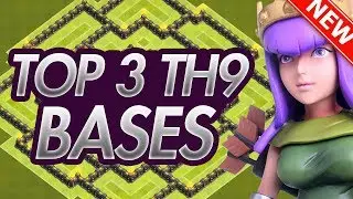 Clash of Clans | TOP 3 TH9 War Base 2017 | CoC BEST Town Hall 9 Defense [TH9 2017]