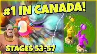 #1 IN CANADA! :: TRIBAL MEGA CRAB GAMEPLAY! :: STAGES 53-57 :: BOOM BEACH