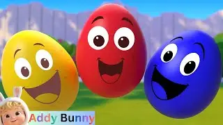 Easter Egg Song +Addy Bunny learn  More Color Song & Nursery Rhymes For Kids | Addy Bunny Tv