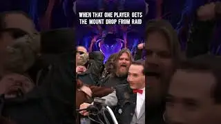 when that one player gets the mount drop from the raid #wow #worldofwarcraft #warcraft