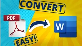 How to Convert PDF to Word | ChangePDF File to Word Document part 7