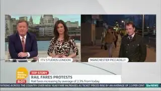Woman Train Fare Increases by &pound;200 | Good Morning Britain