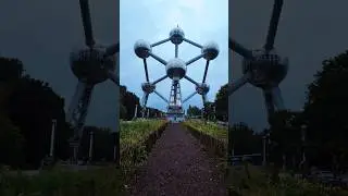 Bruxelles Atomium Brussels Belgique Belgium 🇧🇪 4K Walking Tour Beautiful place #travel #europe