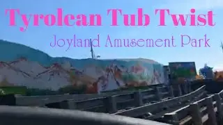Tyrolean Tub Twist Onride POV - Joyland Amusement Park Great Yarmouth