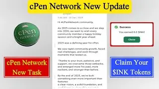 cPen Network New Update | cPen Network New Task | From Resilience to Momentum: cPen's 2025 - 2026