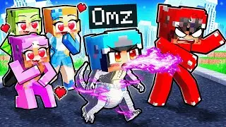 Playing as a BABY GODZILLA to Rizz Girls in Minecraft!