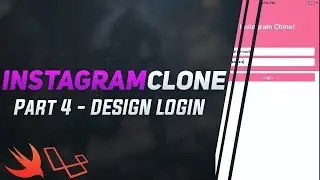 Swift: Instagram Clone - Design Login Screen (Part 4)