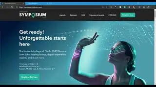 Sitecore Symposium 2021 - Register for free