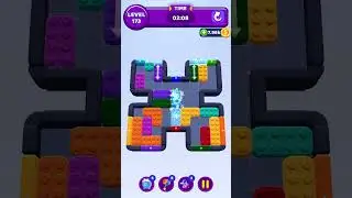 Color Block Jam Level 173 Solution Walkthrough#colorblockjam #gaming #games #colorblockjamgame