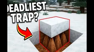 Powdered Snow Dripstone Trap