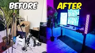 Transforming My Messy Room Into My DREAM Gaming Setup!