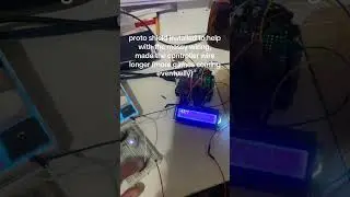 now it doesnt short out everytime i look at it #fyp #arduino #tech #techtok