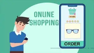 Online Shopping Animation ! Promotion Video ! Motion Graphics ! Online Shopping (2D animation) !