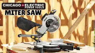 Торцовочная пила CHICAGO ELECTRIC от Harbor Freight