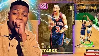 NBA 2k19 MyTeam | Amethyst John Starks Gameplay | This Is The Best Budget Point Guard In The Game!