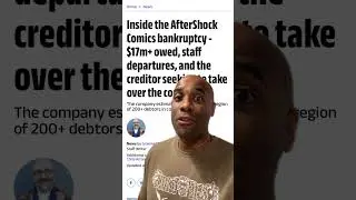 Donny Cates Owned Part of Aftershock? New Details of Bankruptcy Filing Emerge.