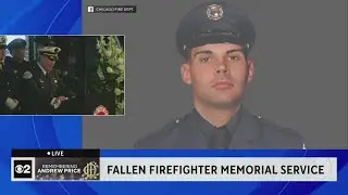 Fallen Firefighter Drew Price's colleagues pay tribute to 