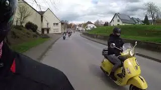 Vespa 2023 Top Ausfahrt Club Lippstadt 23.04.23 - Der Holgi
