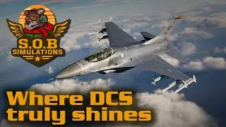 Sentry Pacific 25 &mdash; предварительный обзор кампании DCS F-16 от SOB Simulations