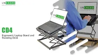 CD4 overview: ergonomic standing desk converter for laptops laptop sit stand riser desk stand