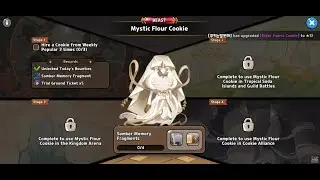 Dominion of the Beasts Part 1 Complete Walkthrough Stage 1~4 (Mystic Flour) - Cookie Run Kingdom