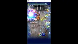 FFRK JP - Gigas Challenge (Wind Vulnerable): 4th stage clear (Magic Damage Effective)