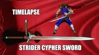 CAPCOM Strider Hiryu's Cypher sword (timelapse)