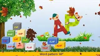 'AP'and 'AT' word family | Fun with reading | Fun with words | One Stop for Teaching Resource