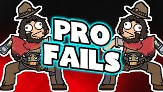 Overwatch Pro Players: FAILS MONTAGE