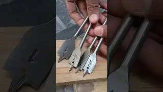 The Ultimate Guide To Using Flat Drill Bits For Woodworking Like a Pro! #DIY #hardwaretools