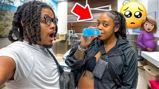 She Almost Fainted Taking the Glucose Test! 😱 3rd Trimester Pregnancy Vlog 💕