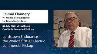 Lordstown Endurance - the World&acute;s first All Electric commercial Pickup