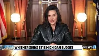 Whitmer signs $81B Michigan budget