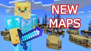 NEW Maps In Cubecraft Eggwars - Minecraft! (Cubecraft Winter Update)