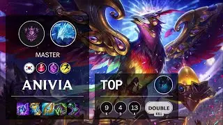 Anivia Top vs Nocturne - KR Master Patch 11.13