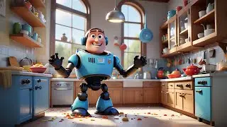 Help! My Robot&rsquo;s Making Pancakes 🤖🥞 | Funny Kids Cartoon Song | Preschool Learning Adventure