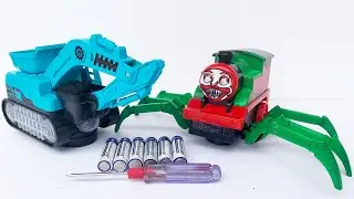Unboxing Dan Merakit Mainan Kereta Api Monster, Choo choo charles, Mainan Beko, Kereta Laba laba