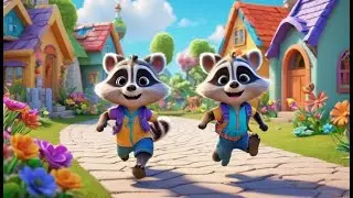 El Mapache Travieso Intercambi&oacute; los Bocadillos | Rimas Infantiles y Canciones para Ni&ntilde;os