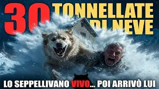 30 tonnellate di neve lo stavano seppellendo vivo, poi arrivò il cane abbandonato…