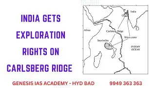 India Exploration Rights On Carlsberg ridge 