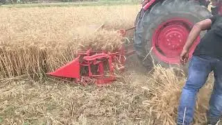 Reaper Binder New Model 2024 | गेहूं धान फसल कटाई मशीन #BEST_REAPER_BINDER #trending #technology