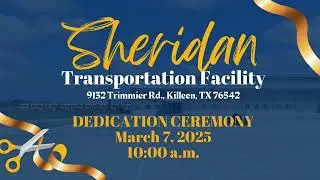 Sheridan Dedication Mar 7, 2025