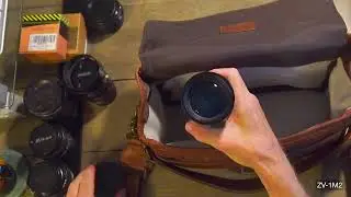 ONA Brown Leather Camera Bag for Manual Focusing Lens and Adapters on 2024/05/03