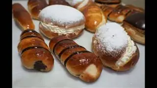 Bollería, Brioche, diferentes formatos. Sin lactosa