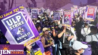 MAJOR Labor Strike In Los Angeles On International Workers Day w/ General Strike's Eliza Blum