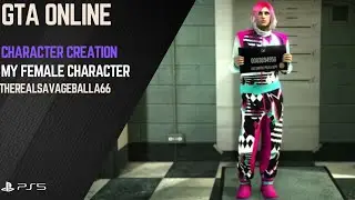 GTA ONLINE My Female Character Customisation&hellip;.