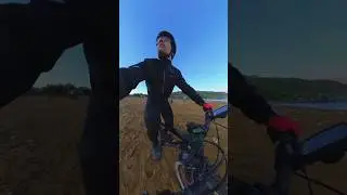 Cycle Fail: Stuck in the Sand at Ramla Bay, Gozo, Malta #gozo #malta #mtb