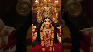 Maa Durga Aarti Divine Aura ✨ Cinematic Bhakti Energy Rising!