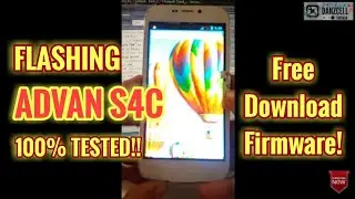 CARA FLASHING ADVAN S4C | Firmware Advan S4C 100% TESTED!!